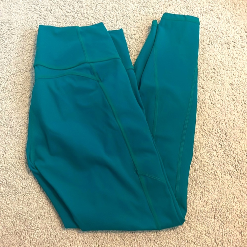 Prelude fabletics pocket leggings teal